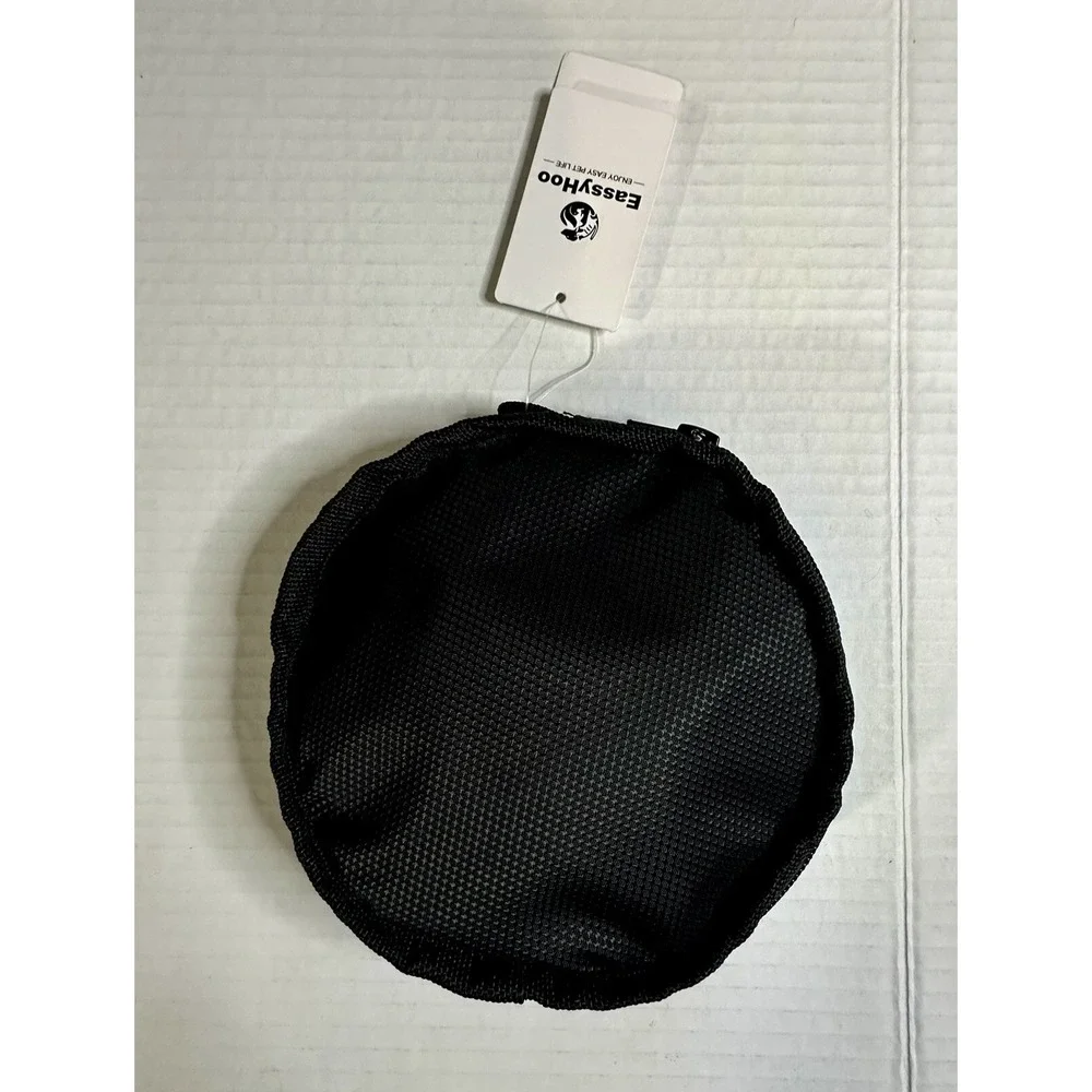 EassyHoo Collapsible Dog Bowl 40oz. Foldable Lightweight Durable‎ Nylon NWT